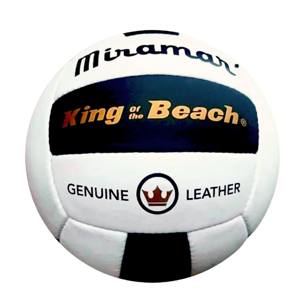 MIRAMAR KING OF THE BEACH CHARLIE SAIKLEY MANHATTAN SIX MAN LEATHER BEACH VOLLEYBALL