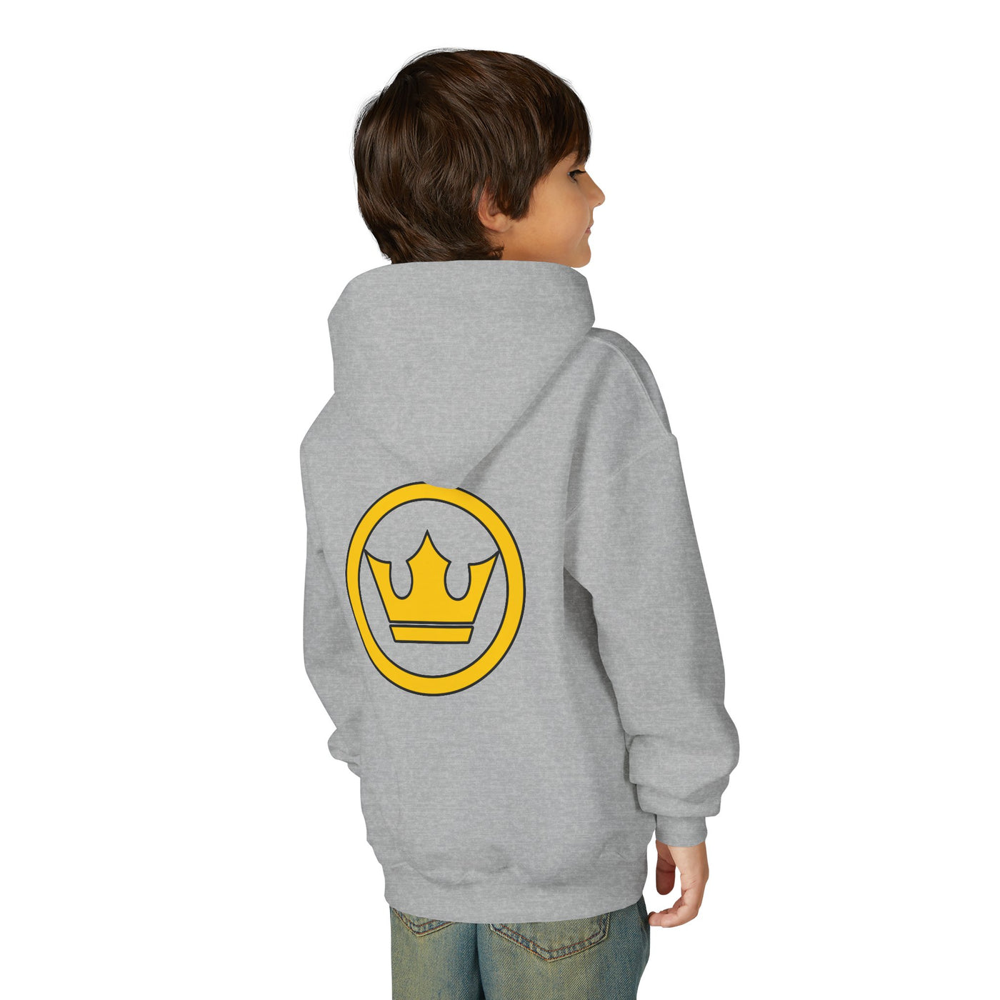 Gray KOTB youth hoodie 