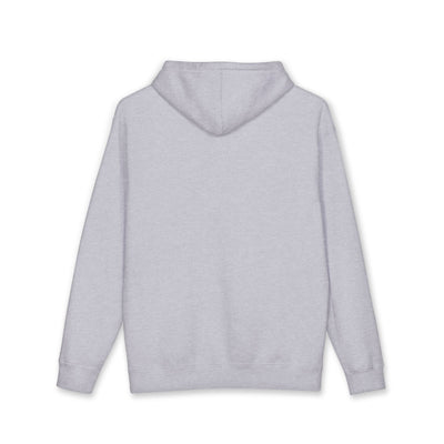 Light gray hoodie on a white background