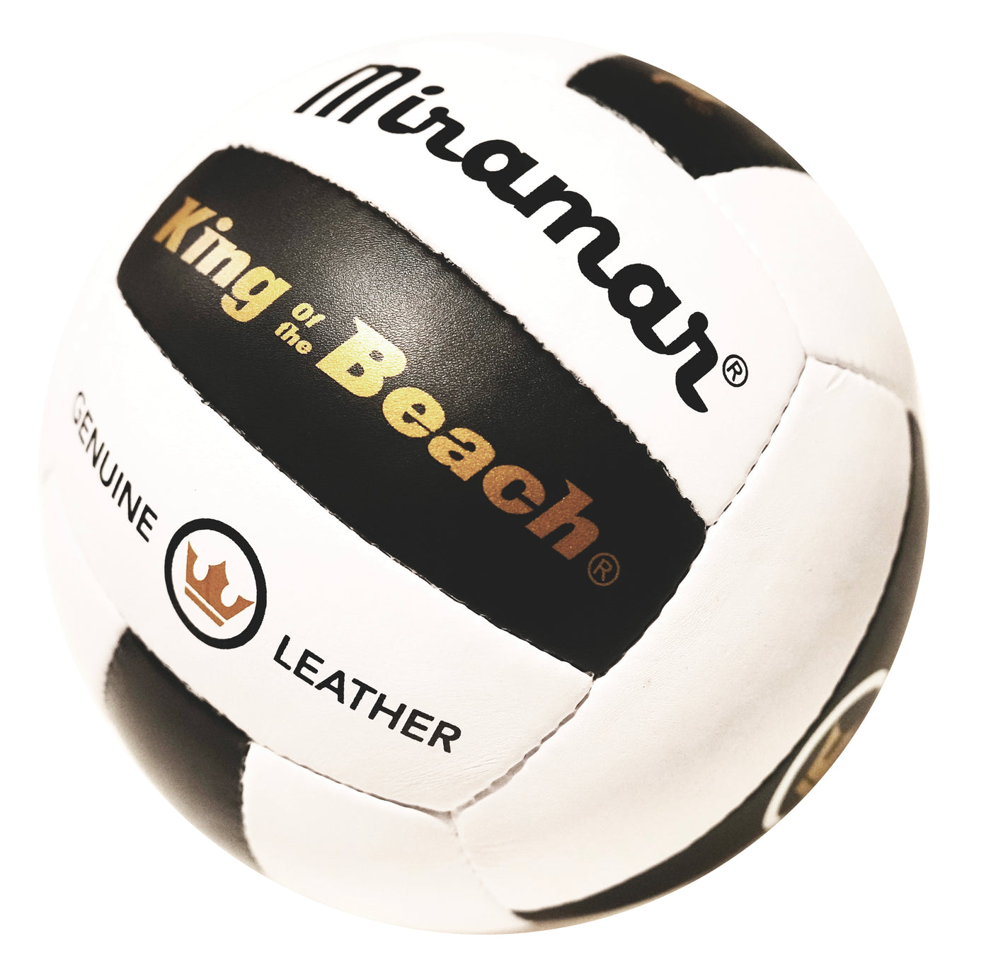 King of the Beach®/MIRAMAR® KOTB PRO-GL Professional Leather Beach Volleyball