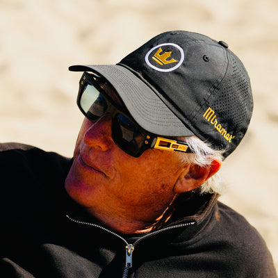 New Era®/MIRAMAR® Black King of the Beach® Crown Embroidered Dad Cap