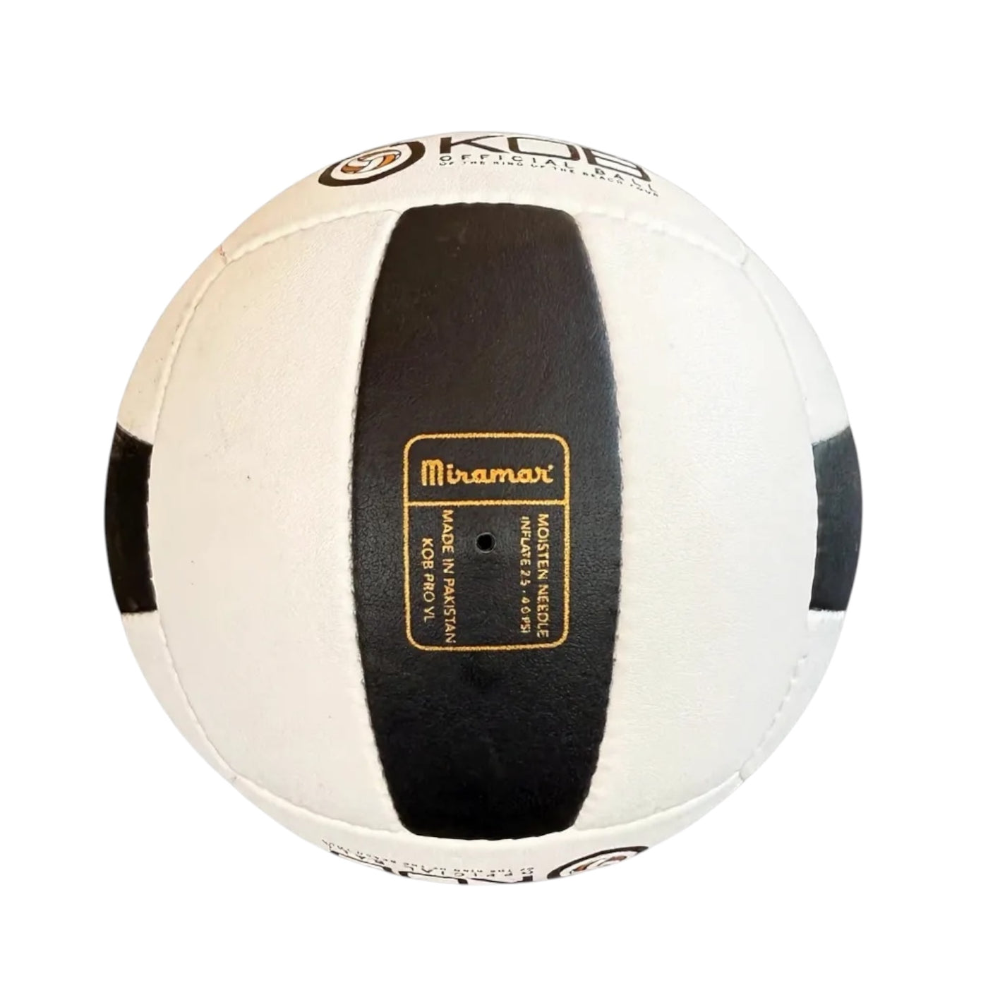 King of the Beach® MIRAMAR® KOTB PRO-VL Tournament Beach Volleyball VALVE DETAIL