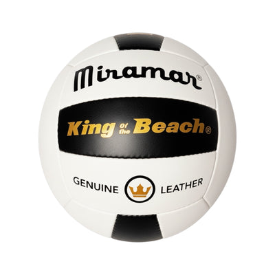 Miramar King of the Beach KOTB. PRO GL genuine leather professional beach  volleyball on a white background