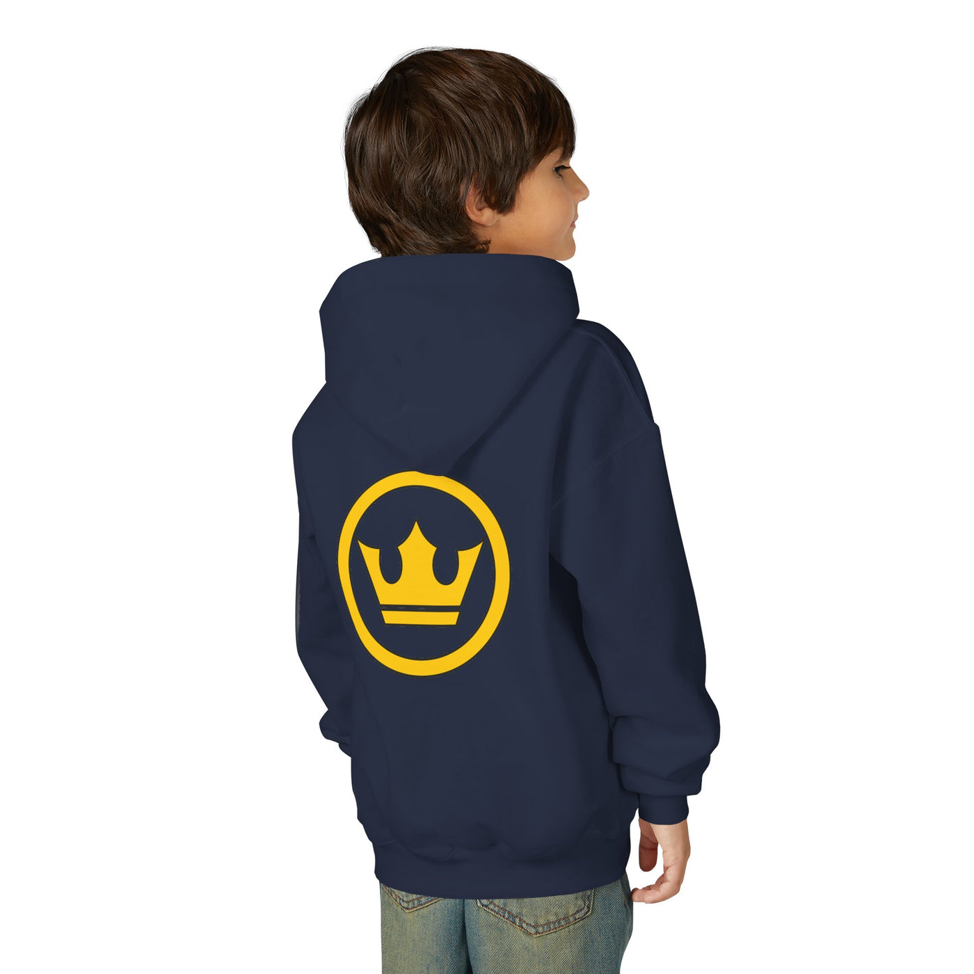 Navy KOTB Youth hoodie 