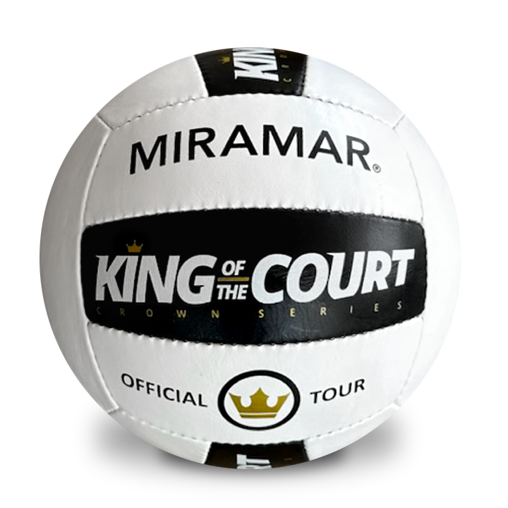 KING OF THE COURT GENUINE LEATHER BEACH VOLLYBALL