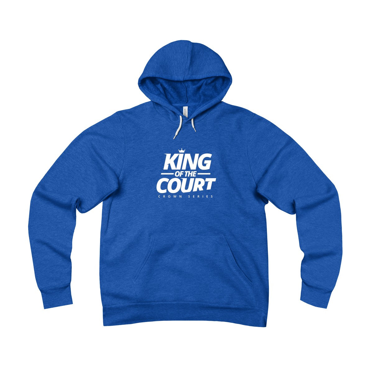 Miramar® King of the Court® Unisex Sponge Fleece Pullover Hoodie - Official Beach Volleyball Lifestyle Sweatshirt