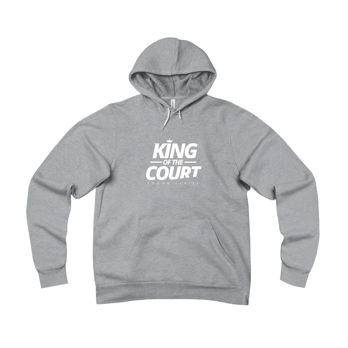 Miramar® King of the Court® Unisex Sponge Fleece Pullover Hoodie - Official Beach Volleyball Lifestyle Sweatshirt