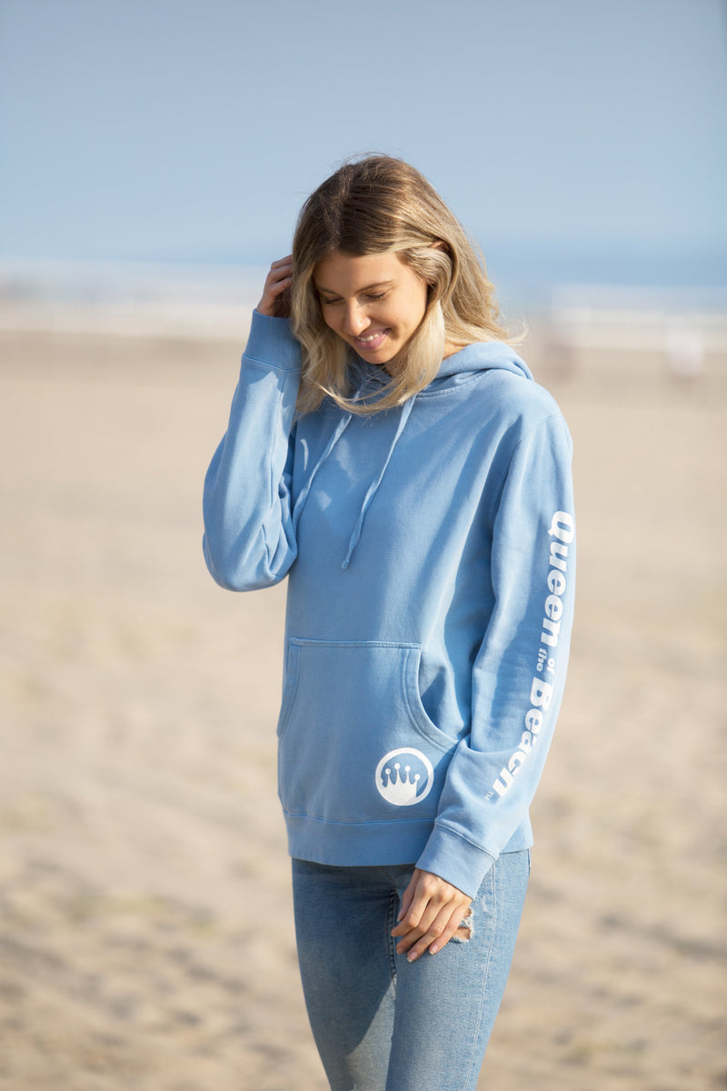 Miramar QUEEN OF THE BEACH Pigment Dye Hoodie