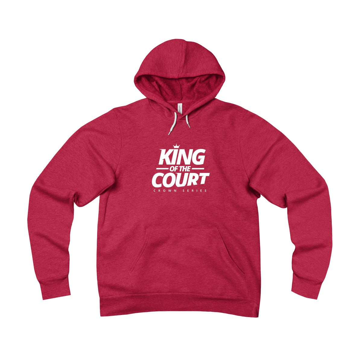 Miramar® King of the Court® Unisex Sponge Fleece Pullover Hoodie - Official Beach Volleyball Lifestyle Sweatshirt