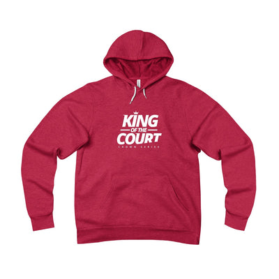 Miramar® King of the Court® Unisex Sponge Fleece Pullover Hoodie - Official Beach Volleyball Lifestyle Sweatshirt